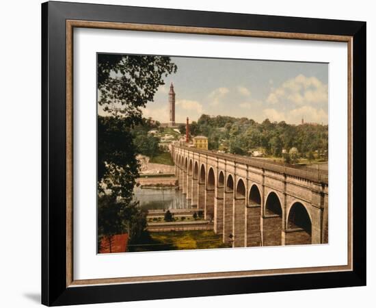 High Bridge, New York City-null-Framed Photo