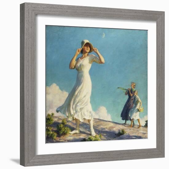 High Country, 1917-Charles Courtney Curran-Framed Giclee Print