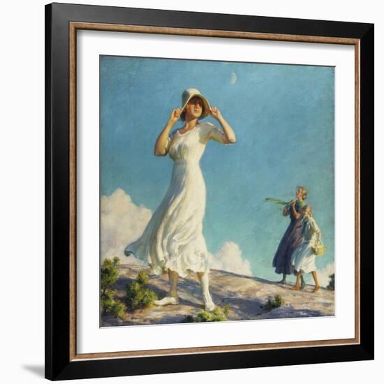 High Country, 1917-Charles Courtney Curran-Framed Giclee Print