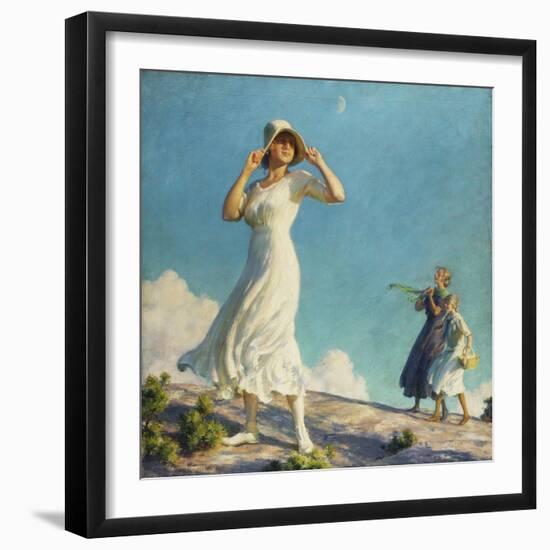 High Country, 1917-Charles Courtney Curran-Framed Giclee Print