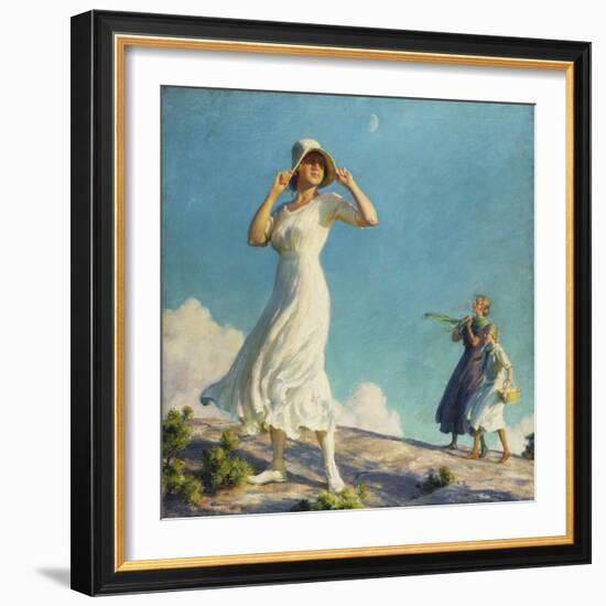 High Country, 1917-Charles Courtney Curran-Framed Giclee Print