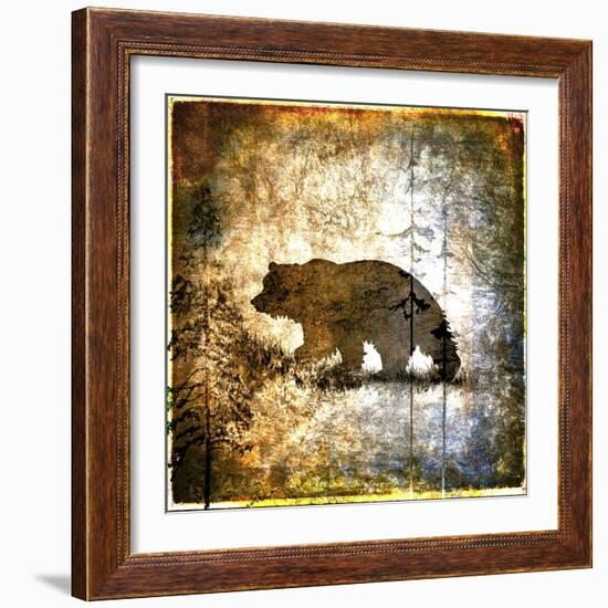 High Country Bear-LightBoxJournal-Framed Giclee Print