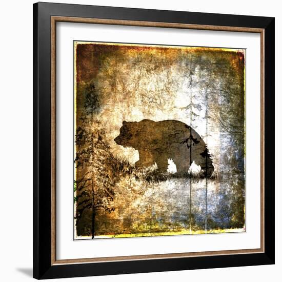 High Country Bear-LightBoxJournal-Framed Giclee Print