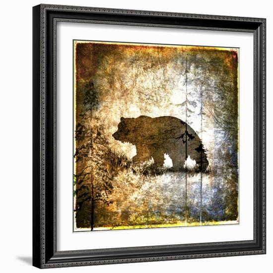 High Country Bear-LightBoxJournal-Framed Giclee Print