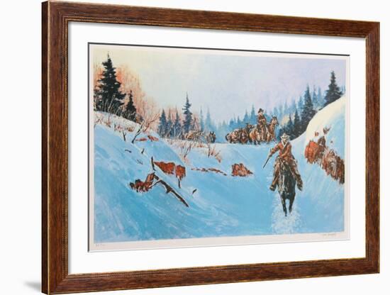 High Country Chill-Noel Daggett-Framed Limited Edition