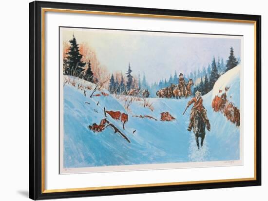 High Country Chill-Noel Daggett-Framed Limited Edition