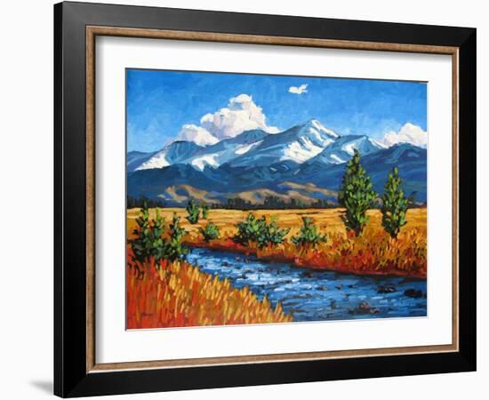 High Country Creek, Colorado-Patty Baker-Framed Art Print