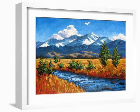 High Country Creek, Colorado-Patty Baker-Framed Art Print
