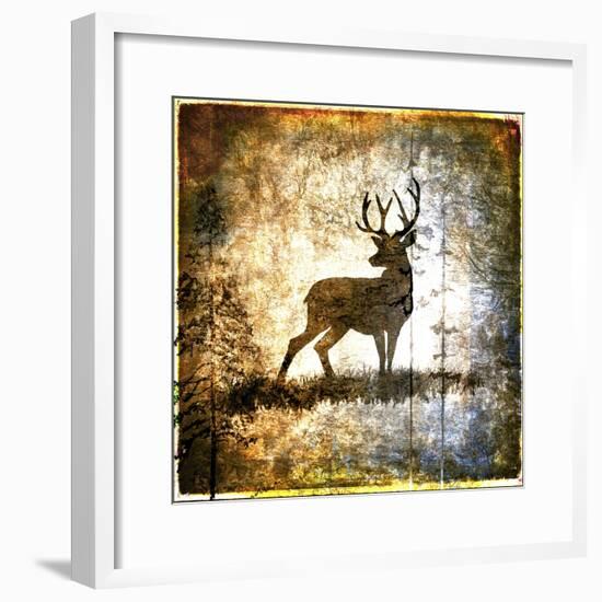 High Country Deer-LightBoxJournal-Framed Giclee Print