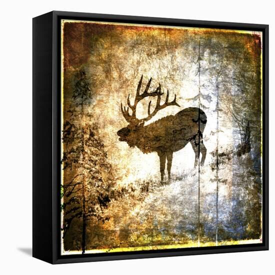 High Country Elk-LightBoxJournal-Framed Premier Image Canvas