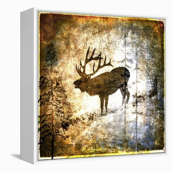 High Country Elk-LightBoxJournal-Framed Premier Image Canvas