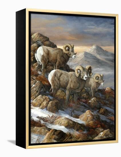 High Country Trio-Trevor V. Swanson-Framed Premier Image Canvas