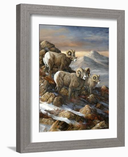 High Country Trio-Trevor V. Swanson-Framed Giclee Print