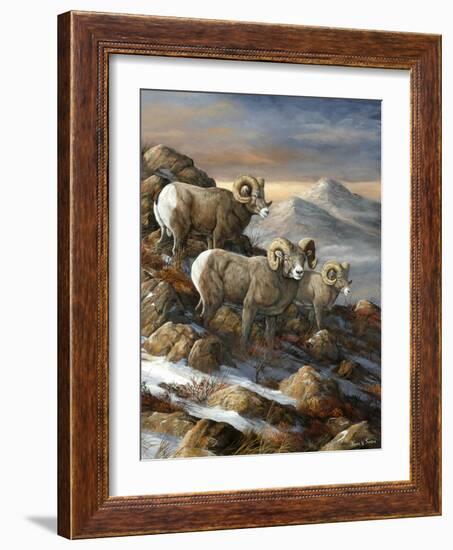 High Country Trio-Trevor V. Swanson-Framed Giclee Print