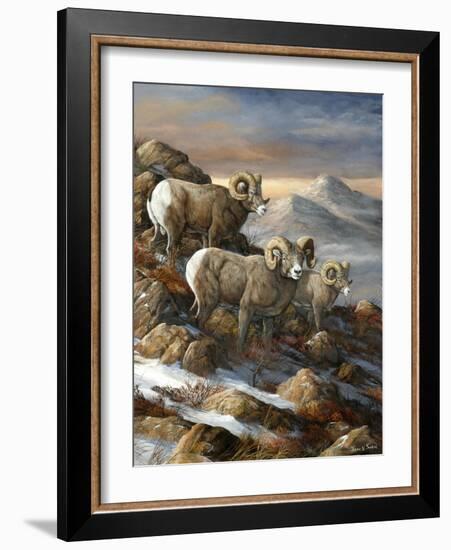 High Country Trio-Trevor V. Swanson-Framed Giclee Print