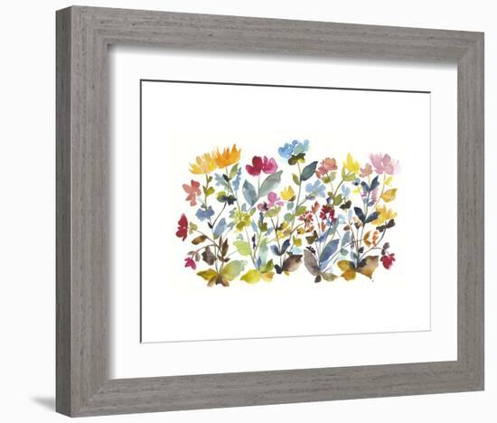 High Country Wildflowers N. 2-Kiana Mosley-Framed Art Print