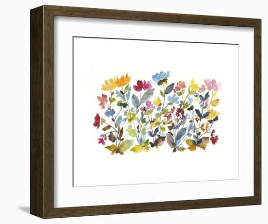 High Country Wildflowers N. 2-Kiana Mosley-Framed Art Print