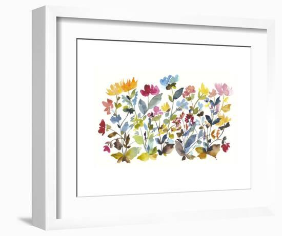 High Country Wildflowers N. 2-Kiana Mosley-Framed Art Print