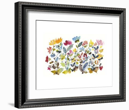 High Country Wildflowers N. 2-Kiana Mosley-Framed Art Print