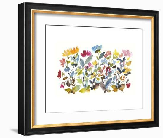 High Country Wildflowers N. 2-Kiana Mosley-Framed Art Print