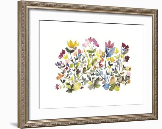 High Country Wildflowers N. 3-Kiana Mosley-Framed Giclee Print