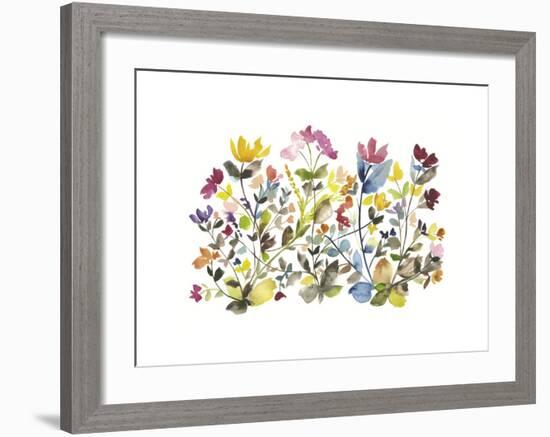 High Country Wildflowers N. 3-Kiana Mosley-Framed Giclee Print