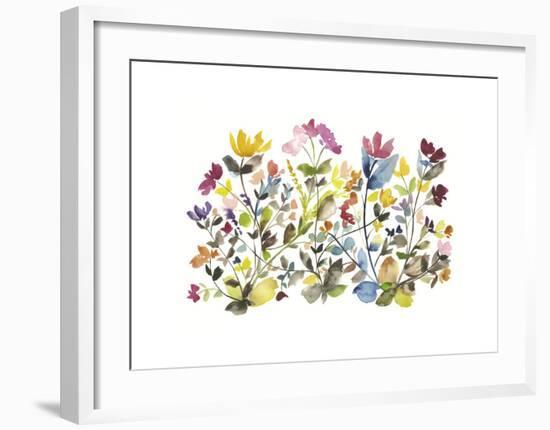 High Country Wildflowers N. 3-Kiana Mosley-Framed Giclee Print