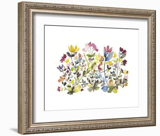 High Country Wildflowers N. 3-Kiana Mosley-Framed Art Print