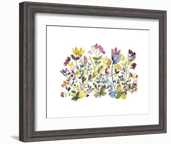 High Country Wildflowers N. 3-Kiana Mosley-Framed Art Print