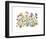 High Country Wildflowers N. 3-Kiana Mosley-Framed Art Print