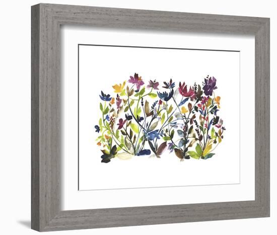 High Country Wildflowers-Kiana Mosley-Framed Art Print