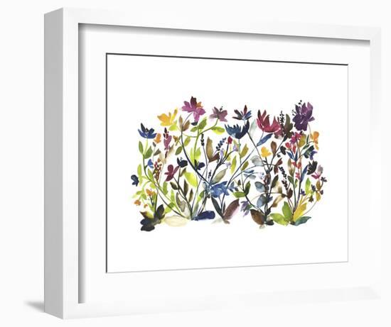 High Country Wildflowers-Kiana Mosley-Framed Art Print