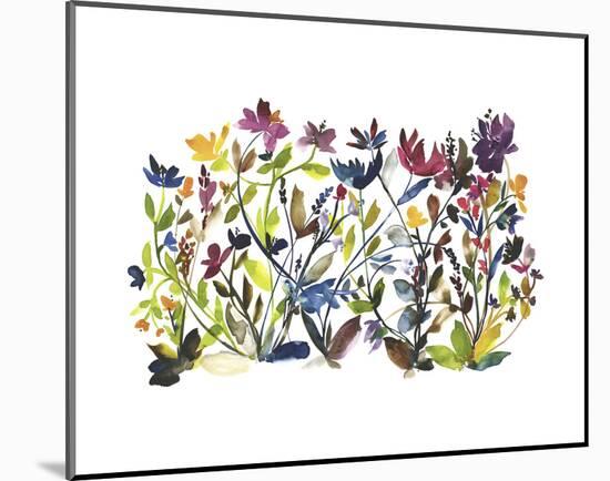 High Country Wildflowers-Kiana Mosley-Mounted Art Print