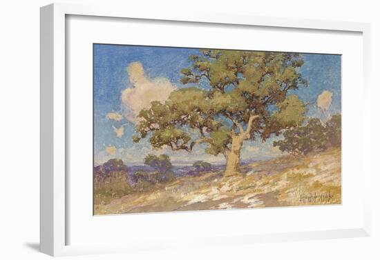 High Desert Oaks-Julian Onderdonk-Framed Premium Giclee Print