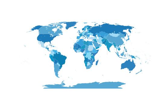 High Detail World Map All Elements Are Separated In Editable Layers Clearly Labeled Vector Art Print Ekler Art Com High Detail World Map All Elements Are Separated In Editable Layers Clearly Labeled Vector Art Print Ekler Art Com