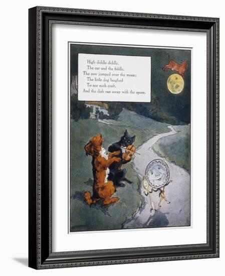 High Diddle Diddle-Frederick Richardson-Framed Giclee Print