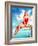 "High Dive" Pin-Up-null-Framed Art Print