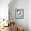 "High Dive" Pin-Up-null-Framed Art Print displayed on a wall