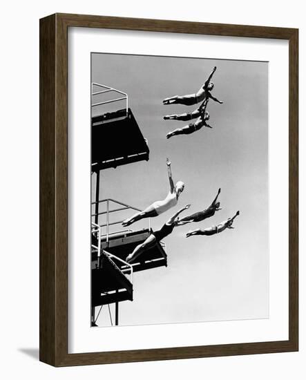 High Dive-The Chelsea Collection-Framed Giclee Print