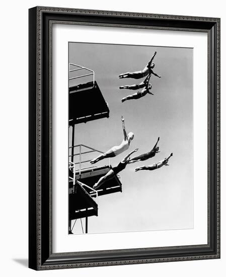 High Dive-The Chelsea Collection-Framed Giclee Print