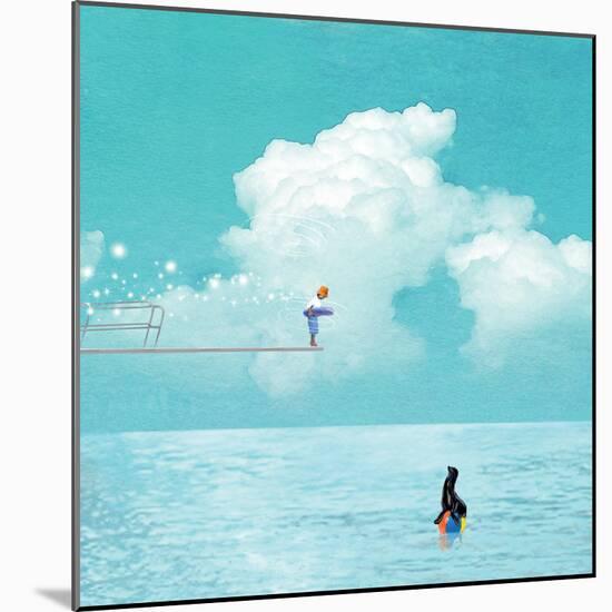 High Dive-Nancy Tillman-Mounted Art Print