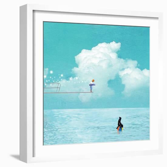 High Dive-Nancy Tillman-Framed Premium Giclee Print