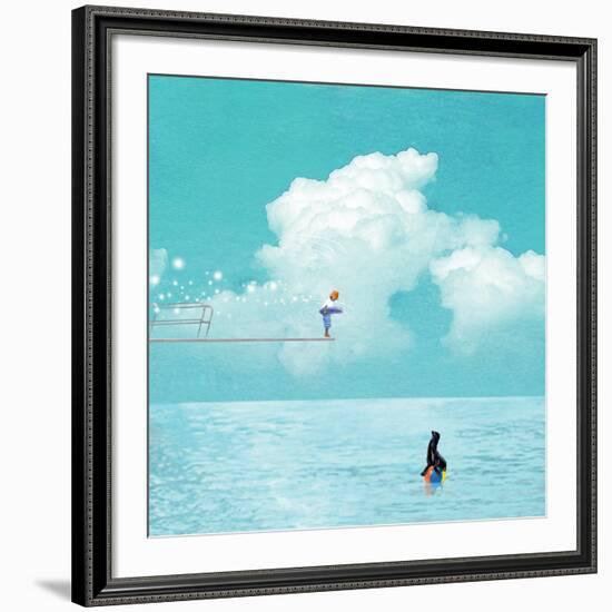 High Dive-Nancy Tillman-Framed Giclee Print