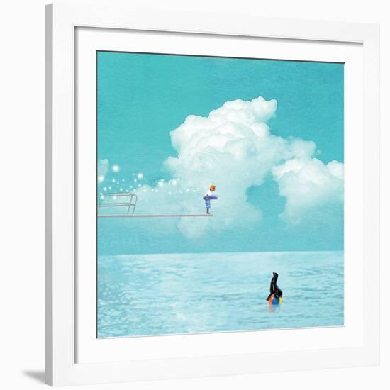 High Dive-Nancy Tillman-Framed Giclee Print