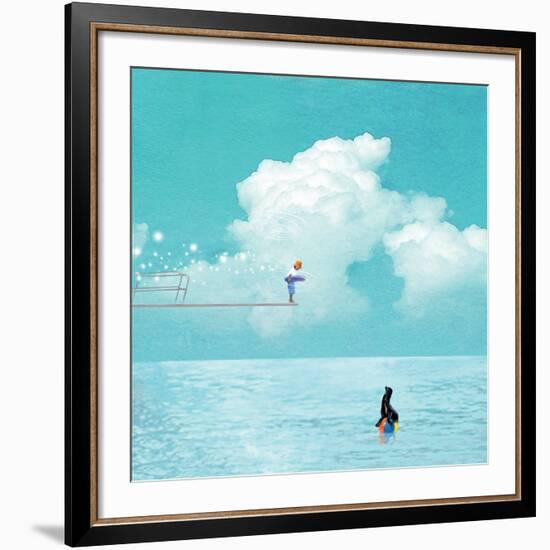 High Dive-Nancy Tillman-Framed Giclee Print