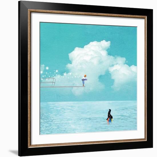 High Dive-Nancy Tillman-Framed Giclee Print