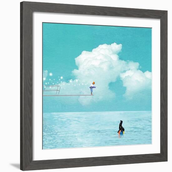 High Dive-Nancy Tillman-Framed Giclee Print