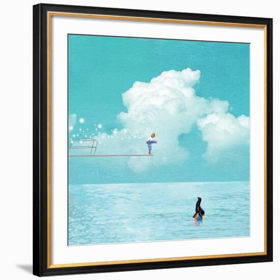 High Dive-Nancy Tillman-Framed Giclee Print