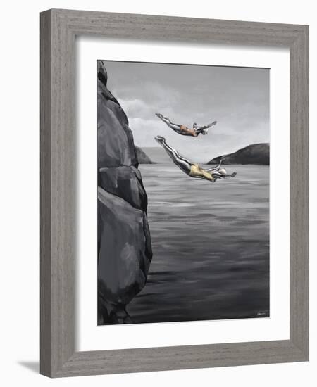 High Dive-Sydney Edmunds-Framed Giclee Print