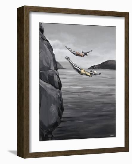 High Dive-Sydney Edmunds-Framed Giclee Print